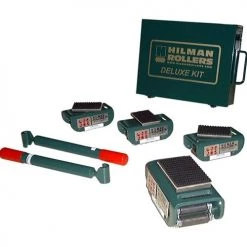 Hilman Rollers 4 Ton Deluxe Nyton Riggers Kit Swivel Pad KNRS-4-4S
