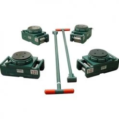 Hilman Rollers 120 Ton FT Riggers Kit 4 Pad Swivels RS-120-SLP