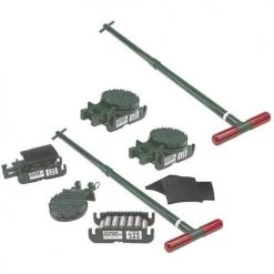 Hilman Rollers 20 Ton ERS Rigger Kit Diamond Swivels RS-20-ERSD (Box Not Included)